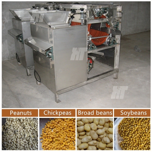 Ultime notizie dell'azienda su Sbucciatrice dell'arachide ---Peelier asciutto e Peeler bagnato