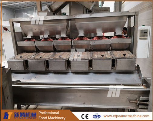Un buon prezzo. Sbucciatore di arachidi sbollentato pelle rossa ad alta capacità 3T/H in linea