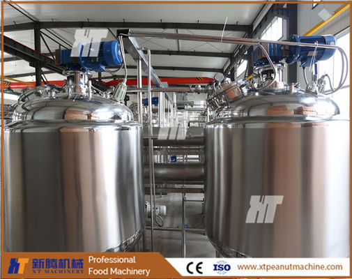 Un buon prezzo. High-Capacity Customized 380V Peanut Butter Production Line with Customized Power in linea