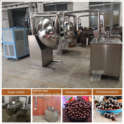 Un buon prezzo. Macchina di copertura di cioccolato automatica 50-70kg/time in linea