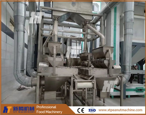 Un buon prezzo. Pelapatate per arachidi tostate a macchina per sbollentare le arachidi ad alta capacità in linea