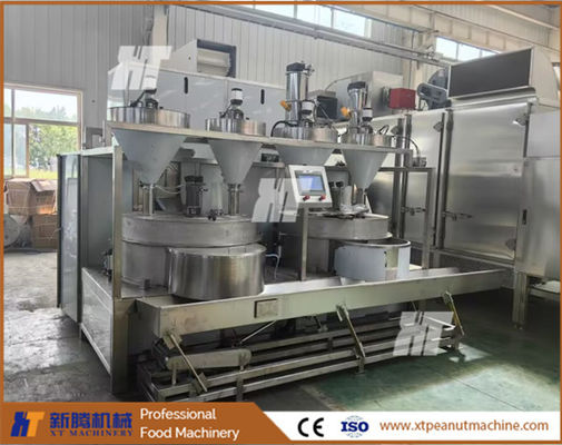 Un buon prezzo. Precise Automatic Peanut Coating Machine Temperature Control Peanut Burger Machine in linea