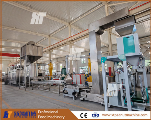 Un buon prezzo. Linea di produzione automatica di torrefazione e sbiancamento di arachidi in linea