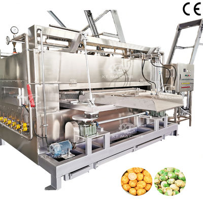 Un buon prezzo. 50kg/h-100kg/h Nut Swing Roaster Machine with PLC Control in linea