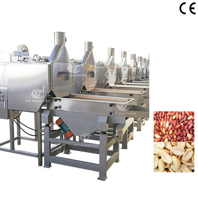 Un buon prezzo. Stainless Steel 304 Peanut Slitting and Blanching Machine for Blanched Peanut Output in Food Application in linea
