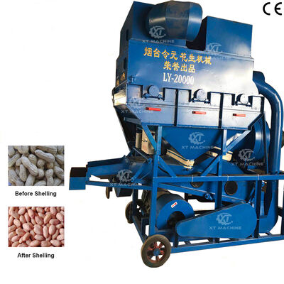 Un buon prezzo. High Shell Rate High Efficiency Groundnut Shelling Machine Peanut Processing Machine Gas / Electric Powered in linea