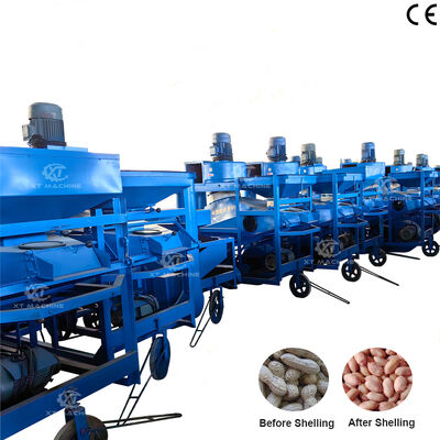 Un buon prezzo. Macchina per sgusciare le arachidi ad alta capacità 2000 kg/h con 98% di conchiglia e costruzione in acciaio al carbonio in linea