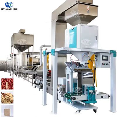 Un buon prezzo. Macchina automatica per sbiancare le arachidi da 500 a 2000 kg/h, capacità di sbiancamento del 90% e imballaggio a vuoto in linea