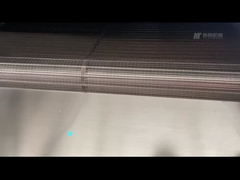 Forno a cintura continua 300 kg/h apparecchiatura per il riscaldamento elettrico di noccioline con raffreddamento ad aria