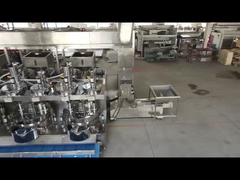 Linea di fritto con rivestimento di arachidi. Linea di fritto con rivestimento di arachidi.