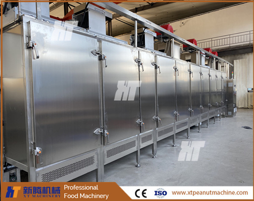Un buon prezzo. Macchina per la tostatura di noci elettriche a gas SUS304 Noci Forno per tostatura di arachidi industriale Iso in linea