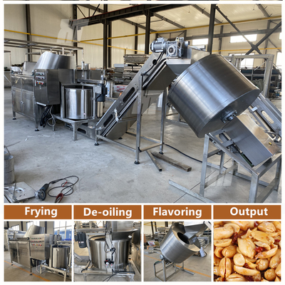 Un buon prezzo. Friggitrice automatica per anacardi da 350 kg / h in linea
