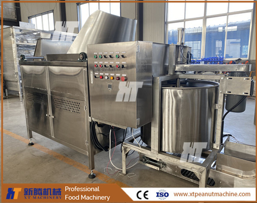 Un buon prezzo. Friggitrice industriale per arachidi SUS304 Macchina per la produzione di arachidi salate di grande capacità in linea