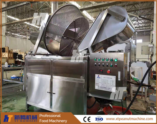 Un buon prezzo. Macchina per friggere arachidi di anacardi Friggitrice industriale per noci di mandorle Macchina per friggitrice di arachidi in linea