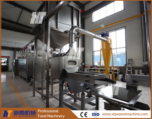 Un buon prezzo. Scissione delle macchine per la lavorazione delle arachidi 3.37kw Macchina automatica per la rimozione della pelle delle arachidi in linea