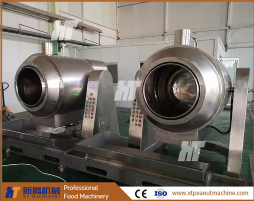 Un buon prezzo. Macchina di rivestimento dello zucchero dell'arachide del seme di ravizzone Macchina del rivestimento della caramella SUS304 in linea