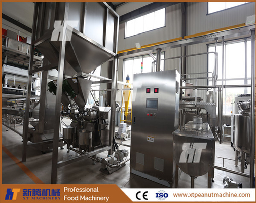 Un buon prezzo. linea di produzione del burro di arachidi 200kg/H Macchina del mulino colloidale del burro di arachidi della smerigliatrice in linea