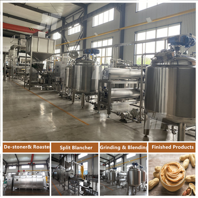 Un buon prezzo. Linea di produzione automatica del burro di arachidi macchina di Peanut Butter Making del produttore in linea