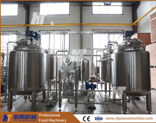 Un buon prezzo. High-efficiency Customized Peanut Butter Production Line for Processing Time and Capacity Optimization in linea