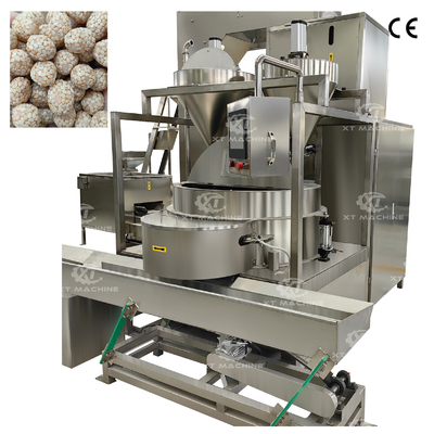 Un buon prezzo. 700-800 kg/h Capacità macchina di rivestimento automatico per rivestimento di arachidi in linea