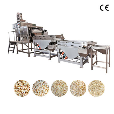 Un buon prezzo. 500 kg/h 7.5kw 3-stage Peanut/Cashew/Almond Chopping Machine per la lavorazione di noci in linea