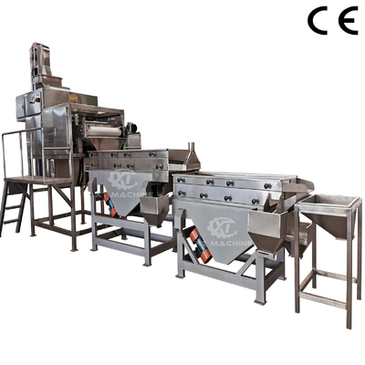Un buon prezzo. Trituratore di arachidi e anacardi completamente automatico, dimensione trito arachidi 1,8-2,5 mm in linea