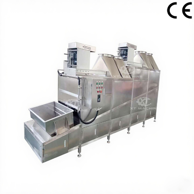 Un buon prezzo. 600-1800 kg/h Capacità raffreddatore di arachidi di mandorle fritte con riscaldamento elettrico in linea
