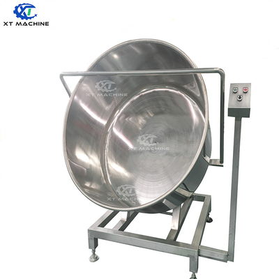 Un buon prezzo. Macchina di rivestimento a batch di grande calibro per snack di cioccolato e arachidi in linea