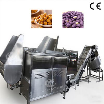 Un buon prezzo. Controllo automatico della temperatura Frittatrice di arachidi Frittatrice di patatine Francese Macchina per friggere il cibo in linea
