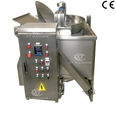 Un buon prezzo. Controllo automatico della temperatura Frittatrice di arachidi Frittatrice di patatine Francese Macchina per friggere il cibo in linea