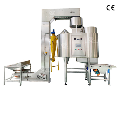 Un buon prezzo. 1000-1200 kg/h Macchina per pelare le arachidi in aria Macchina per pelare le arachidi a secco per la produzione su larga scala in linea