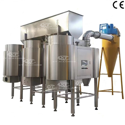 Un buon prezzo. Macchina di sbiancamento ad alta velocità completamente automatica senza polvere e superficie liscia in linea