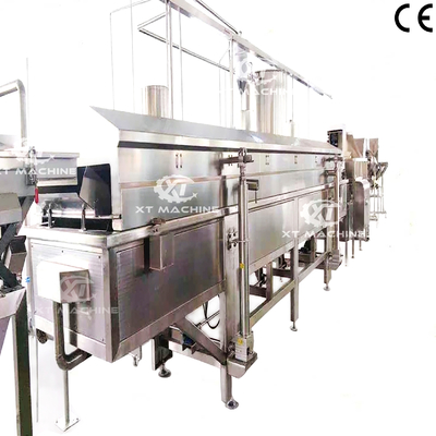 Un buon prezzo. Macchina di frittura continua automatica avanzata delle fabbriche di lavorazione di noci per la linea di produzione di arachidi di nocciola in linea