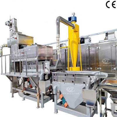 Un buon prezzo. 500 kg/h Macinatrice di arachidi per la classificazione automatica Macchina per la triturazione delle arachidi Macinatrice di noci in linea