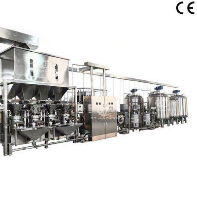 Un buon prezzo. Macchina di produzione di burro di arachidi in acciaio inossidabile 304 completamente automatica in linea