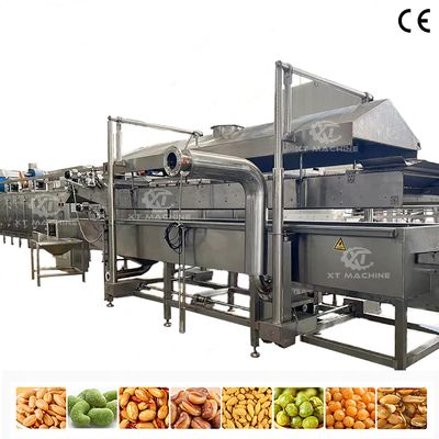 Un buon prezzo. Macchina per friggere arachidi e cereali croccanti in acciaio inossidabile con capacità elevata e certificazione CE in linea