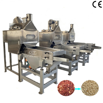 Un buon prezzo. Macchina per la scottatura e la pelatura delle arachidi tostate con separazione dei gusci da 800-1000 kg in linea