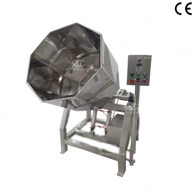 S304 Macchina condimento snack ottagonale 500kg/h Miscelatore per alimenti