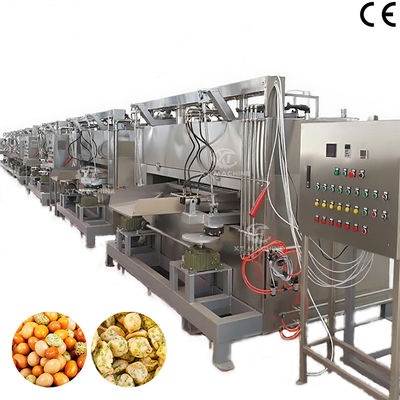 Un buon prezzo. Macchina di torrefazione di noci rivestita a 100 kg/h, completamente automatica in linea