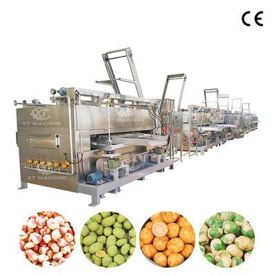 Un buon prezzo. 304 Acciaio inossidabile con rivestimento di noci Roaster oscillante con capacità 50-100kg/h Forno piatto per la lavorazione industriale di noci in linea