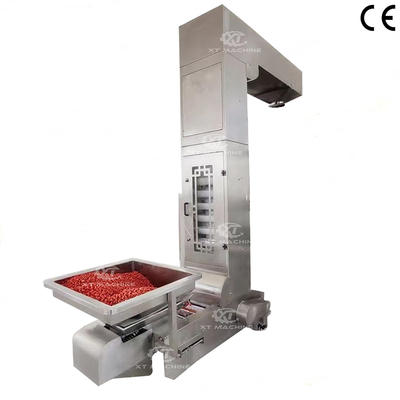 Un buon prezzo. Acciaio inossidabile per uso alimentare 304 1000 kg/h Trasportatore elevatore a Z Linea di confezionamento a trasferimento verticale per frutta/verdura/cereali/noci in linea