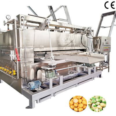 Un buon prezzo. 50-100kg/h Nut Swing Roaster Machine with PLC Control in linea