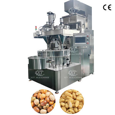 PLC Peanut Coating Machine 300-400 kg/h per fabbrica di snack food