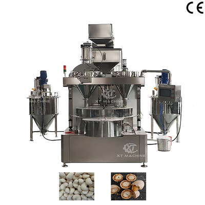 Macchina per rivestimento di noccioline PLC 200-800 kg/h per la lavorazione di noccioline