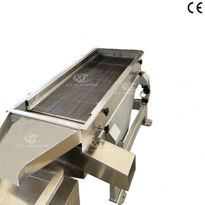 Un buon prezzo. Attrezzatura lineare per vaglio vibrante a doppio strato per uso alimentare industriale per lo screening e lo smistamento multifunzionali in linea