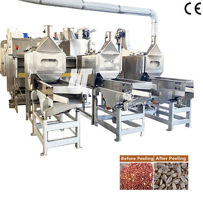 Un buon prezzo. Peanut Slitting and Blanching Machine with SUS304 Construction for Efficient Peanut Processing in linea