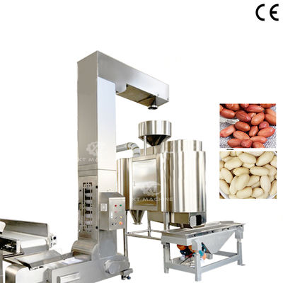 Un buon prezzo. Macchina automatica di sbiancamento delle arachidi tostate Macchina di sbucciatura delle arance di pistacchio con elevato tasso di sbiancamento in linea