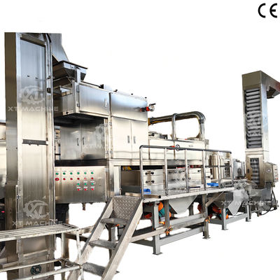 Un buon prezzo. 500 kg/h Macchina automatica per la classificazione delle noci di arachidi/cashew Macchina per il taglio delle mandorle per un taglio efficiente delle noci in linea