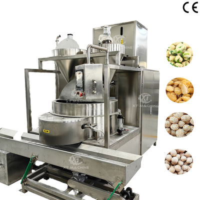 Un buon prezzo. 200-300 kg/h Macchina automatica per la produzione di uova di arachidi rivestite con controllo PLC per impianti di trasformazione di noci per snack in linea