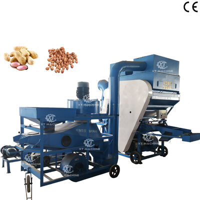 Un buon prezzo. Macchina completamente automatica per la rimozione di arachidi di classe alimentare, attrezzature per la rimozione di gusci di arachidi, produttività 2000 ∼ 5000 kg/h in linea